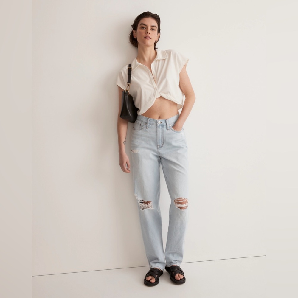 NWT Madewell The Slouchy Boyjean